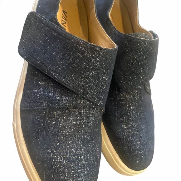 Vaneli Sport Women’s Slip On Sneakers Blue Shoe Hook & Loop Closure Size 7 N - Picture 2 of 16